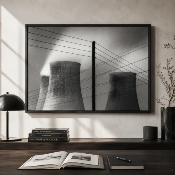 Michael Kenna Ratcliffe Power Station Plate Photography Print