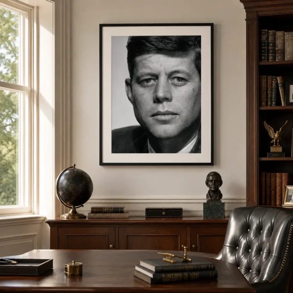 JFK April 1952, Fine Art Photography Print