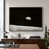 NASA Earthrise Apollo 8 1968 Photography Print