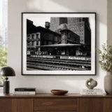 Berenice Abbott Barclay Street Station 1936 Photography Print
