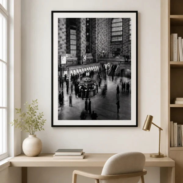 Harold Roth Grand Central Station New York 1950 Photography Print