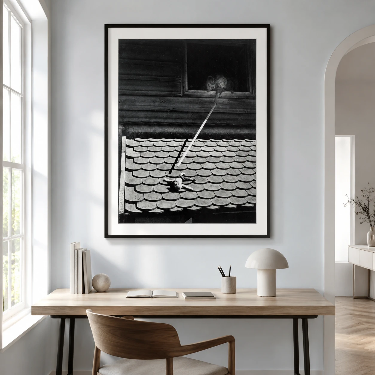 Jan Beran Rescue — rescue Photography Print featuring Rescue 1948 by Jan Beran. This