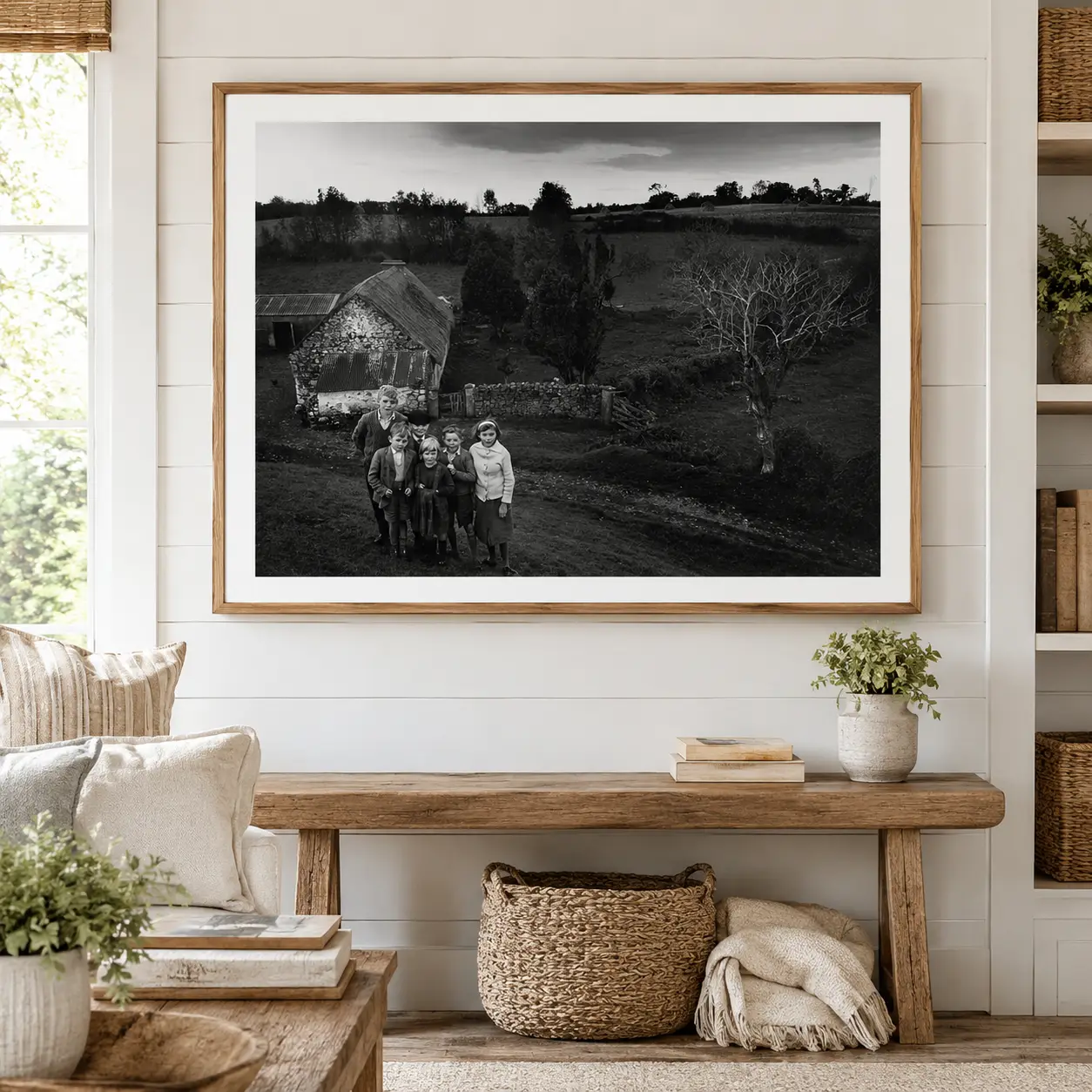 Paul Caponigro Irish Children — irish Children Photography Print featuring Irish Children circa 1960 by