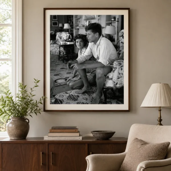 Jackie and JFK circa 1960, Fine Art Photography Print