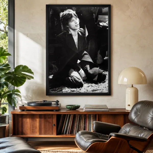 Mick Jagger NYC 1972, Fine Art Photography Print