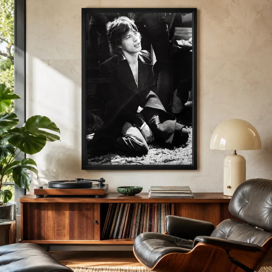 Mick Jagger Nyc — mick Jagger Photography Print featuring Mick Jagger Nyc 1972 by Bob