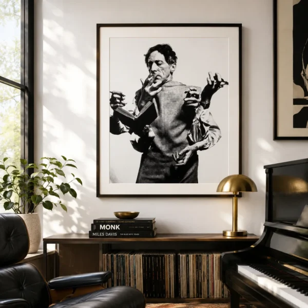 Jean Cocteau Multiple Hands 1950, Fine Art Photography Print