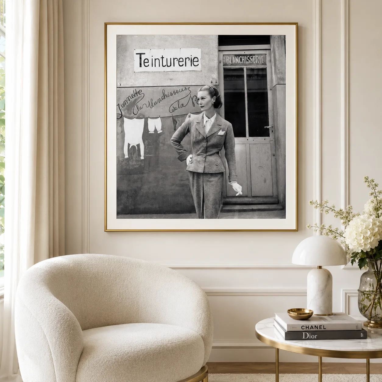 Man Reading the Newspaper 1967 by Constantine Manos — Man Reading Newspaper Photography Print