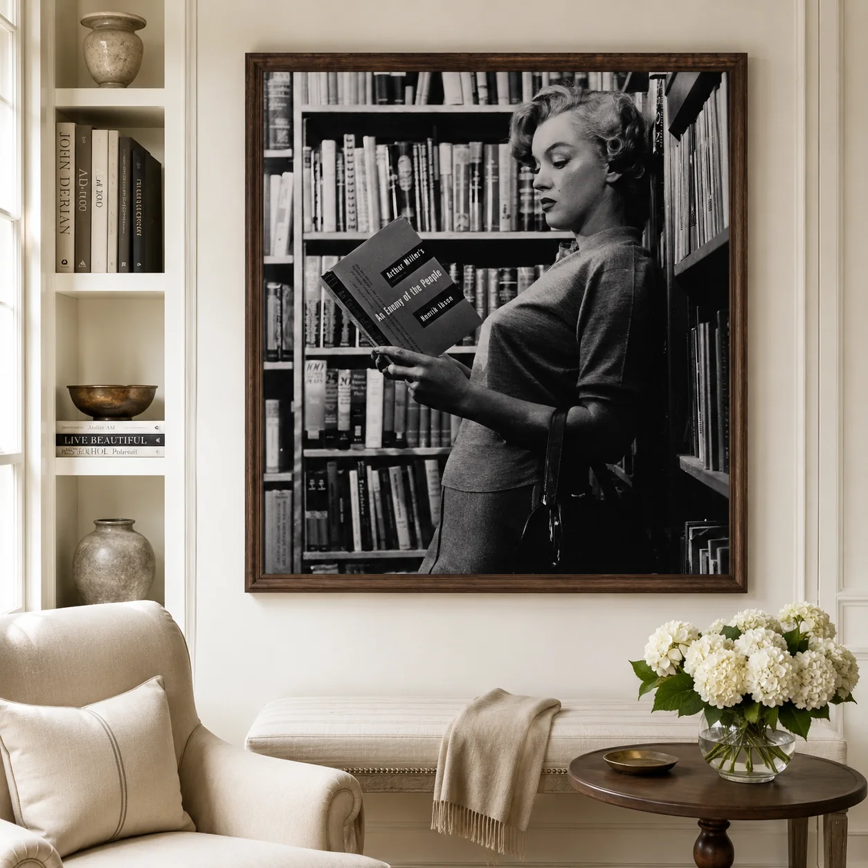 Marilyn Monroe Hollywood 1951 by Ben Ross — Marilyn Monroe 1951 Photography Print