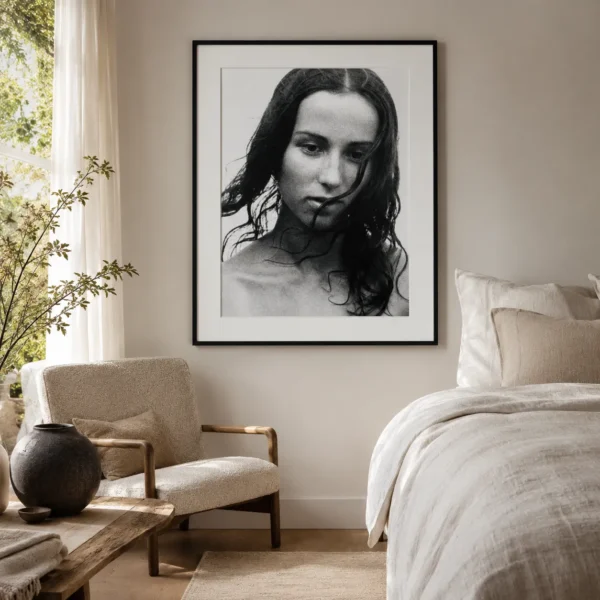 Paul Himmel Portrait of a Woman Fire Island Family Photography Print