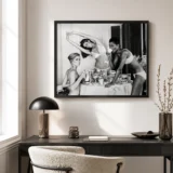 1970s Fashion Photography Print, Arthur Elgort, Vogue San Francisco 1976