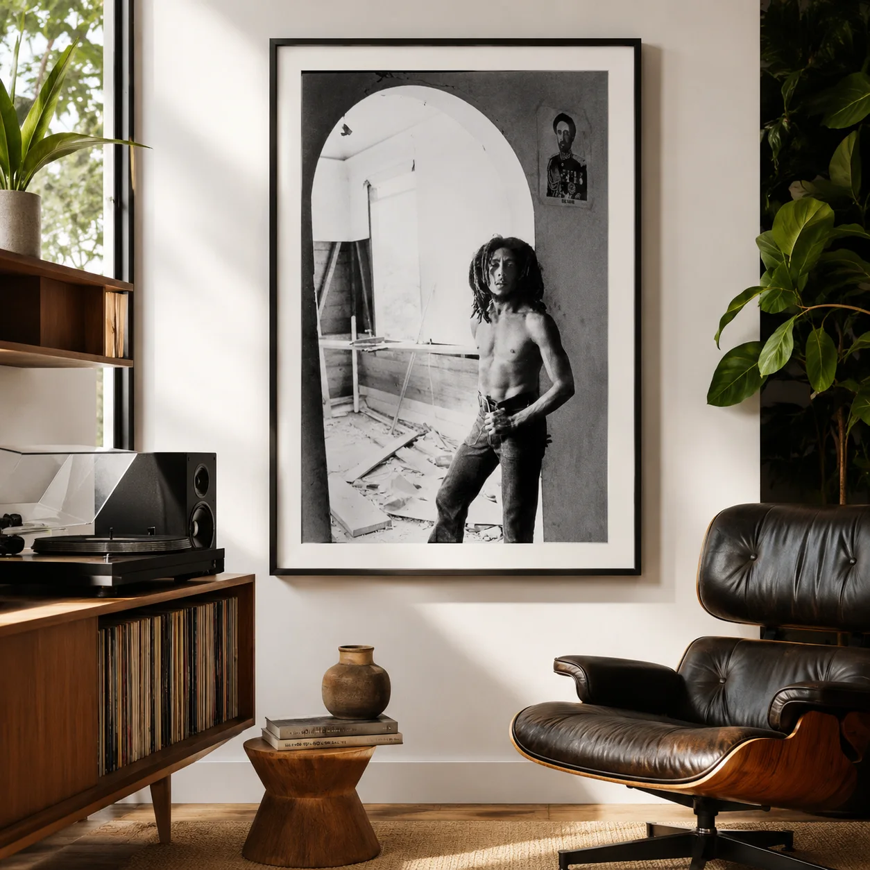 Bob Marley Archway Hope Road 1975 by Kim Gottlieb-Walker — Bob Marley Photography Print