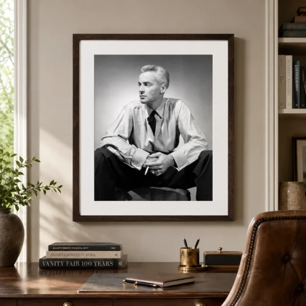 Platt Lynes Self Portrait Poster, George Platt Lynes 1942 Photo Print