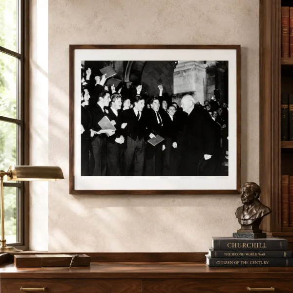 Harry Benson Winston Churchill Last Time at His Old School Harrow 1964 Photography Print