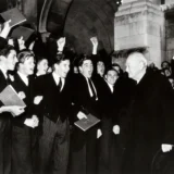 Harry Benson Winston Churchill Last Time at His Old School Harrow 1964 Photography Print