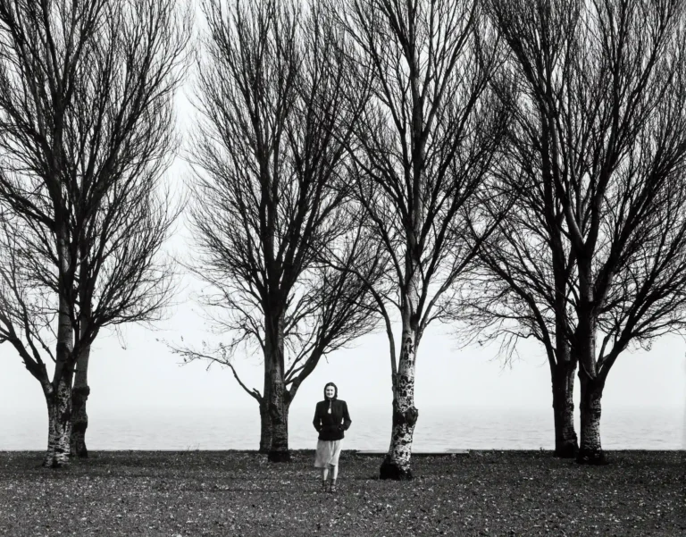 Clean artwork view of Eleanor Chicago Poster, Harry Callahan 1949 Photography Print. Shopper note for Harry Callahan: Eleanor in Chicago, photographed by Harry Callahan in 1949 gives a more specific reason to choose this print. MerchFuse.