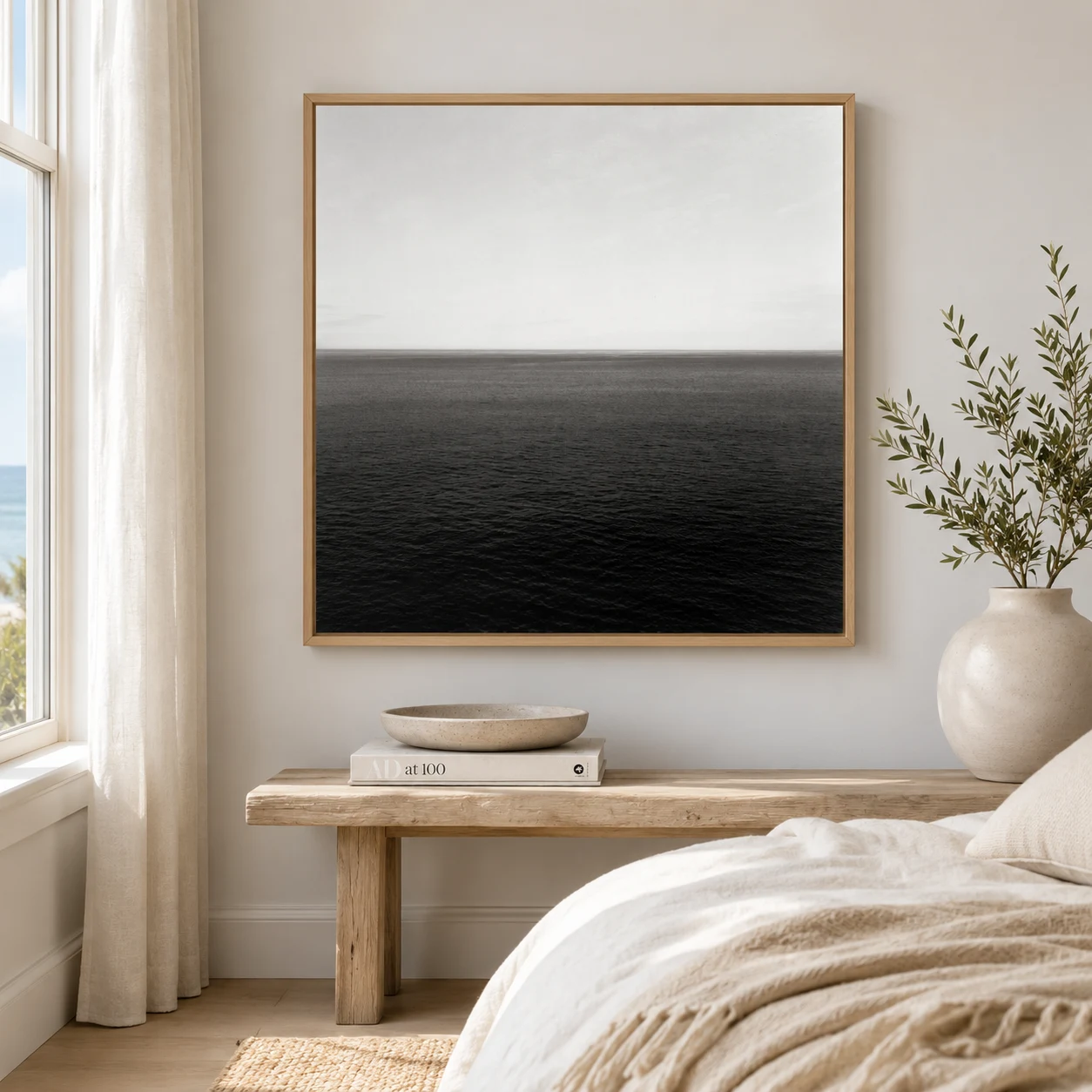 Hiroshi Sugimoto — frame-ready Hiroshi Sugimoto photography print featuring Time Exposed