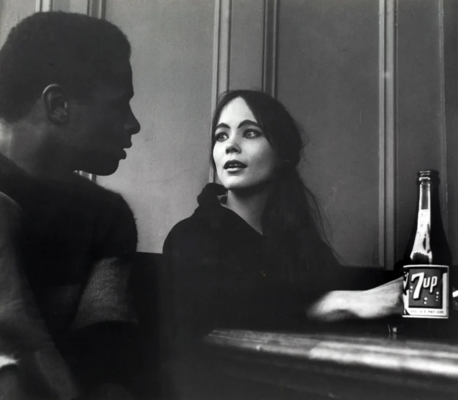Imogen Cunningham poster showing coffee gallery portrait, 1960