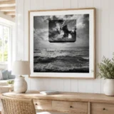 Floating Cube Poster, Jerry Uelsmann 1980 Photography Print