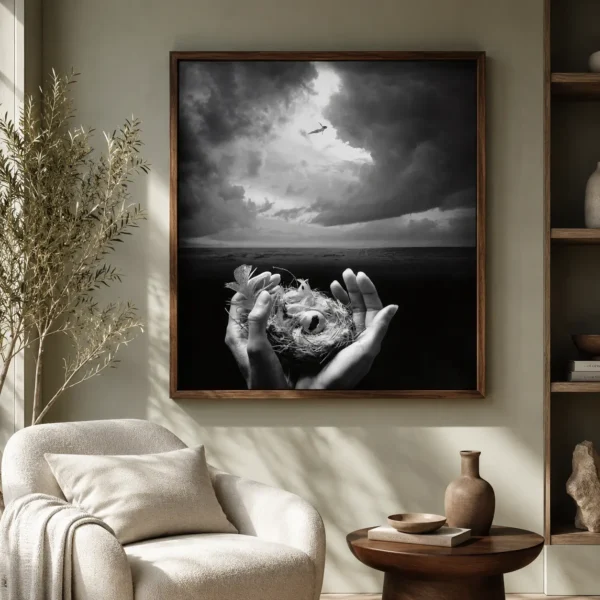 Free Spirit Photo Print, Jerry Uelsmann 1998 Poster