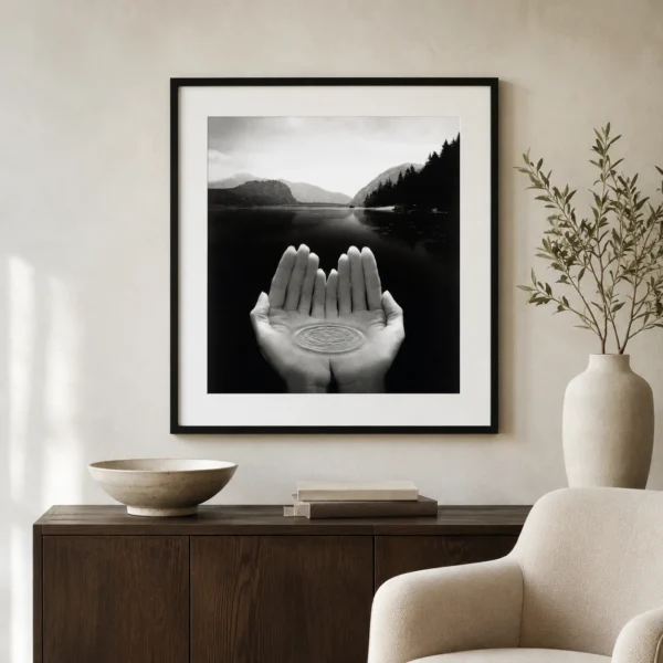 Lake Hands Poster, Jerry Uelsmann 2026 Photography Print