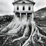 Jerry Uelsmann Untitled Tree Fusing with House 1982 Photography Print