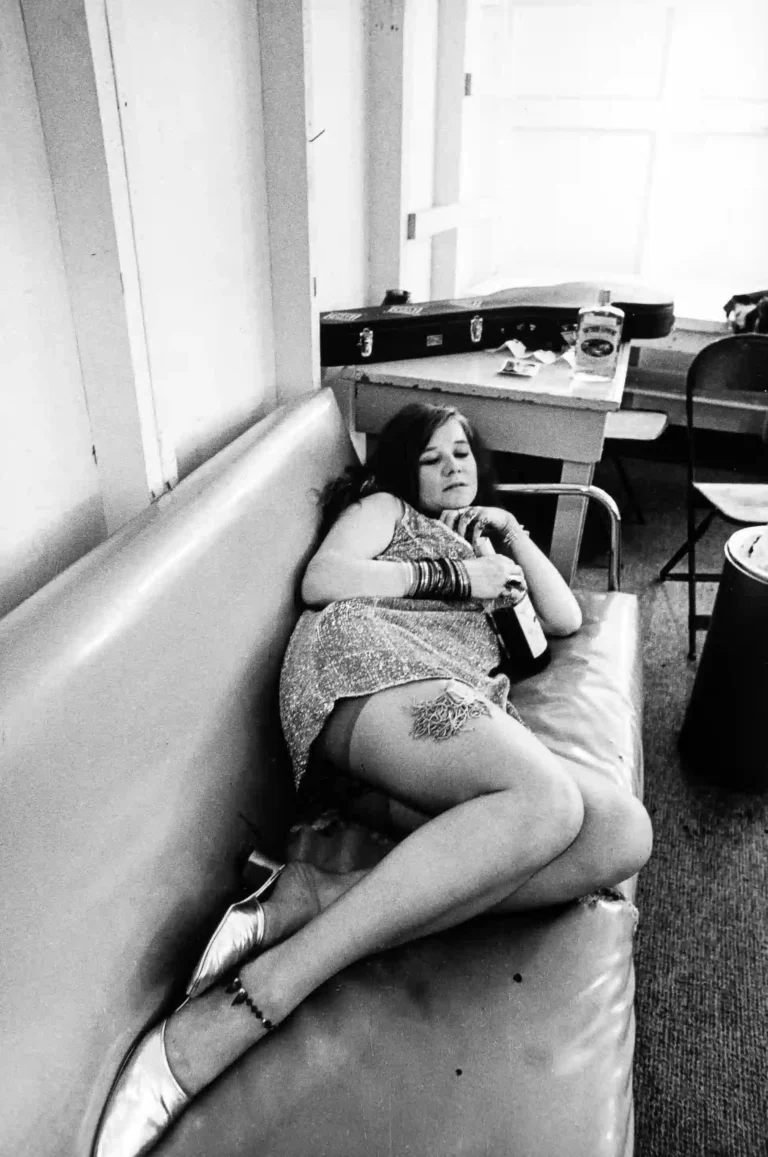 Clean artwork view of Janis 1968, Fine Art Photography Print. Janis Joplin Photography Print featuring Janis 1968 by Jim Marshall. This premium fine-art reproduction emphasizes clear subject focus, tonal contrast.