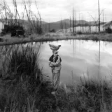 Jock Sturges Mike with Chicken on His Head 1993 Photography Print
