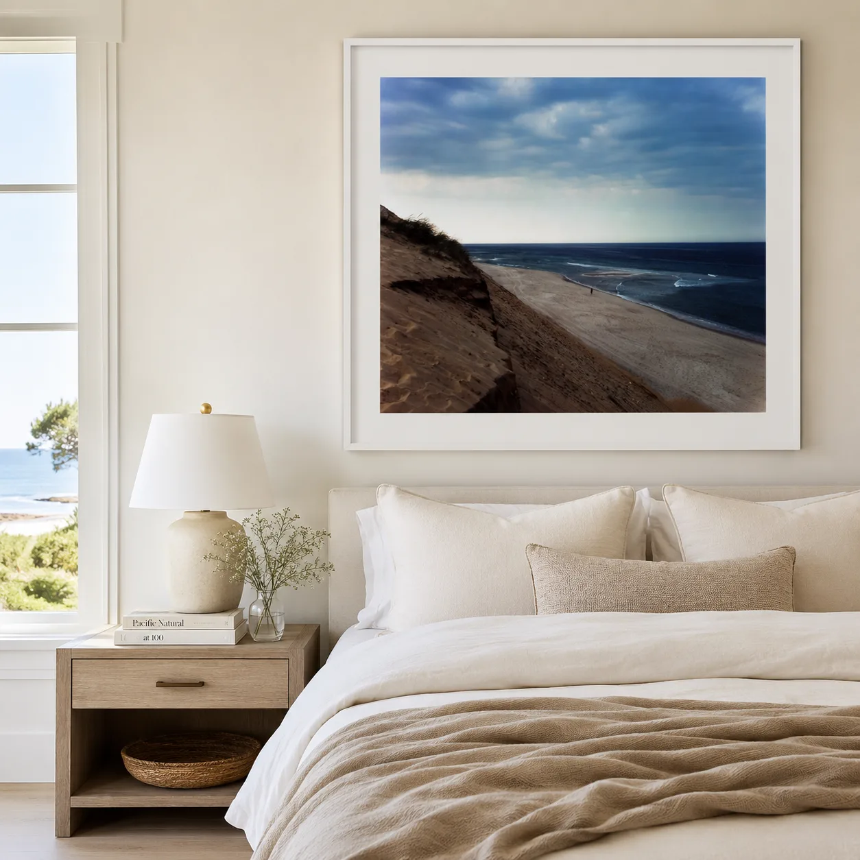 Joel Meyerowitz — frame-ready Joel Meyerowitz photography print featuring Longnook Beach