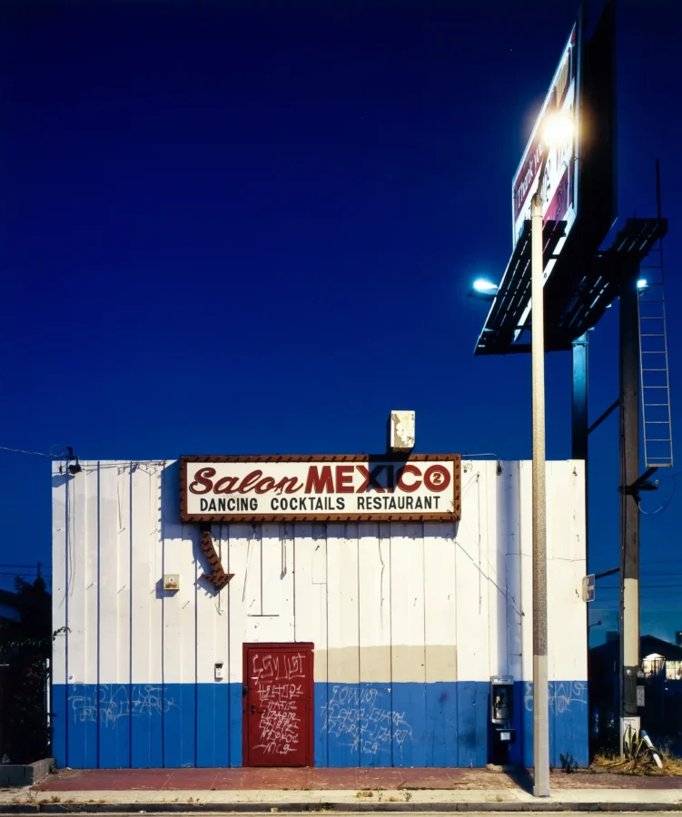 John Humble poster showing Anaheim Street in Wilmington recorded with clear urban color.