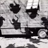 Jon Naar Shadows of Children on Swings Munich 1963 Photography Print