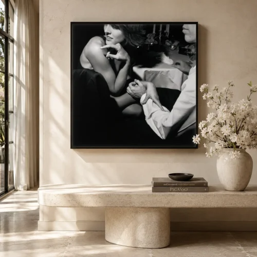 Larry Fink Sante and Kara’s Wedding 1991 Photography Print