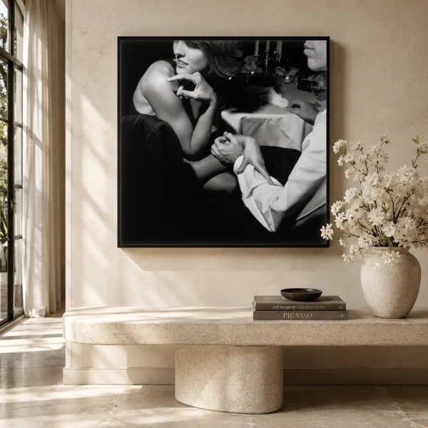 Larry Fink Sante and Kara’s Wedding 1991 Photography Print