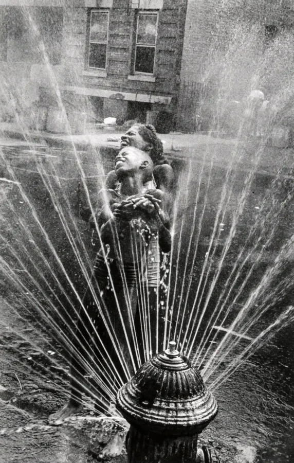 Leonard Freed Harlem Hydrant Summertime 1963 photography print on MerchFuse