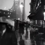 Louis Faurer Untitled New York Bridge at Night circa Photography Print