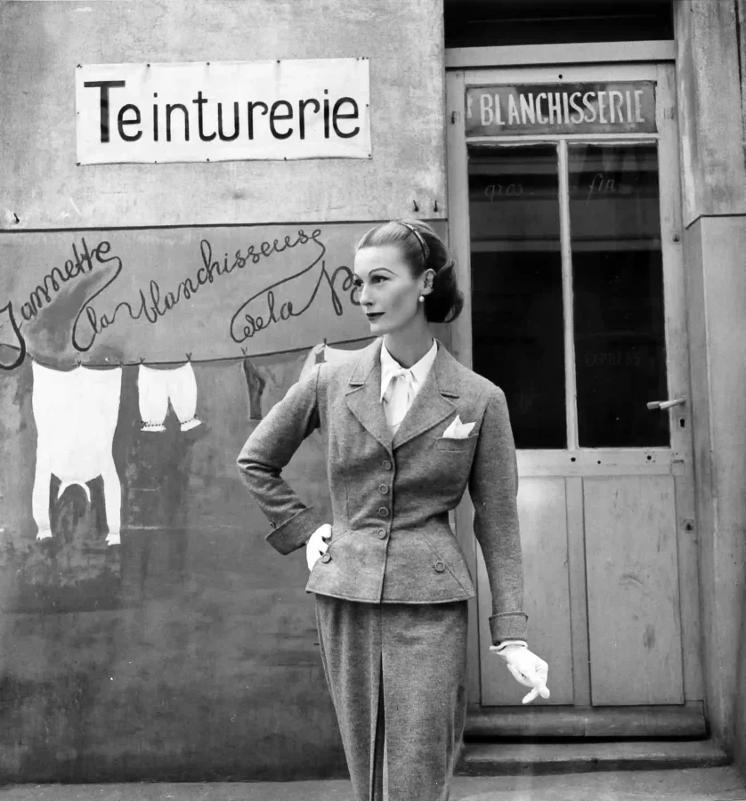 Chanel Fashion Study April 1955 by Louise Dahl-Wolfe — Chanel Fashion Study Photography Print