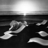 Martine Franck Beach Laid Out by the Club Photography Print