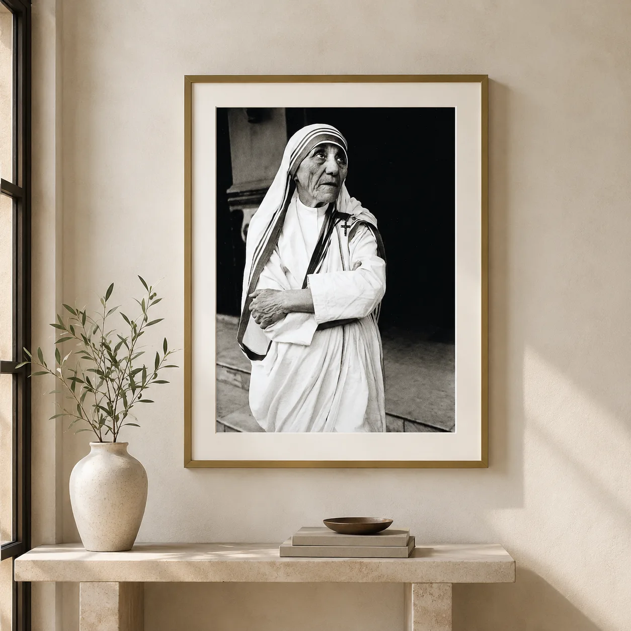 Mary Ellen Mark — mary Ellen Mark Mother Teresa in Calcutta 1980 photography print on