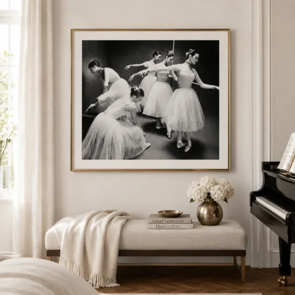 Max Waldman Ballet Rehearsal 1975-76 Photography Print