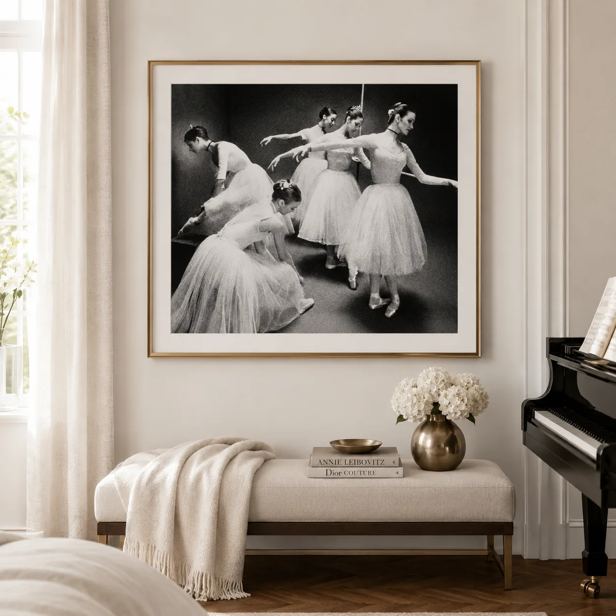 Max Waldman Ballet Rehearsal — photography print of Ballet Rehearsal 1975–76 by Max Waldman, made for