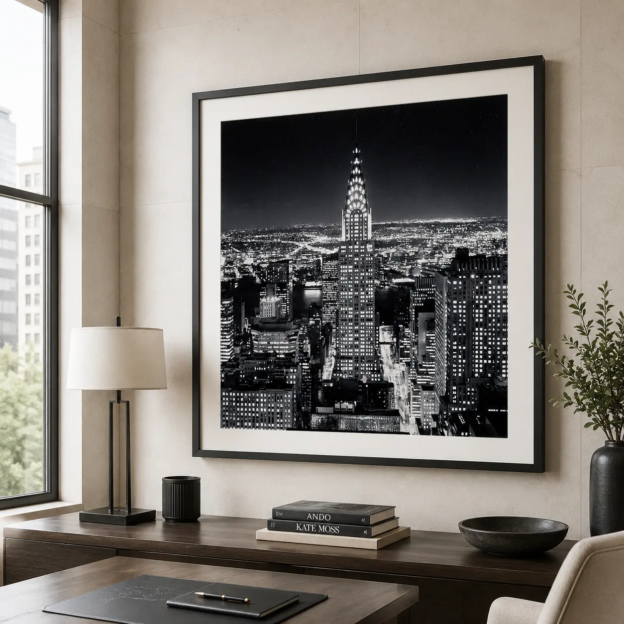 Michael Kenna Chrysler Building — chrysler Building New York Study 2 2006 by Michael Kenna, prepared as a