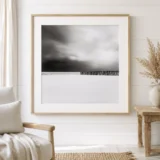 Michael Kenna Fifty Four Sticks Calais France 1998 Photography Print