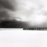 Michael Kenna Fifty Four Sticks Calais France 1998 Photography Print