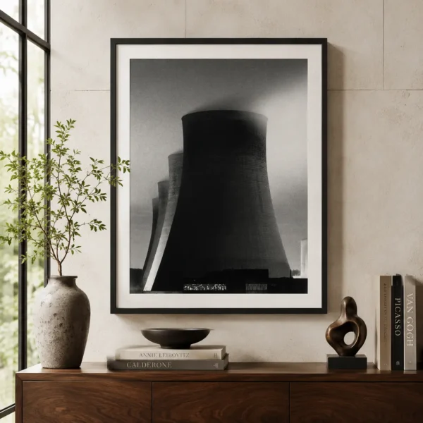 Michael Kenna Ratcliffe Power Station Plate 30 Study 1 1984 Photography Print