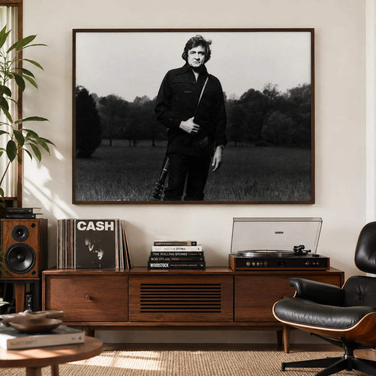 Norman Seeff — johnny Cash Nashville 1978 by Norman Seeff, prepared as a clean