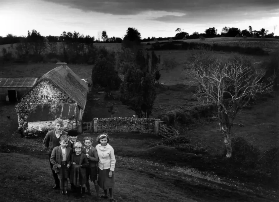 Paul Caponigro Irish Children — irish Children Photography Print featuring Irish Children circa 1960 by