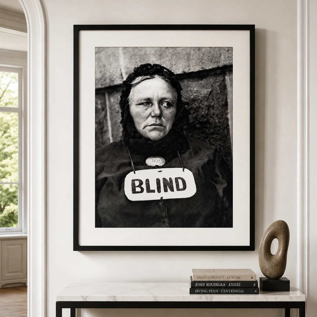 Paul Strand Blind Woman — paul Strand Blind Woman New York 1916 photography print on museum-grade