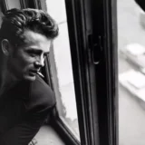 James Dean in Window with Cigarette ABC, Fine Art Photography Print