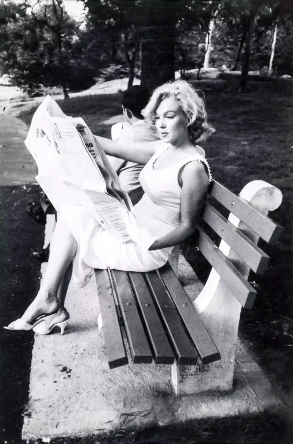 Marilyn Monroe Improvisation in Central park by Sam Shaw — Marilyn Monroe 1957 Photography Print
