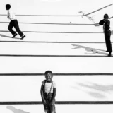 Sanford H. Roth Children Running for Fun Circa 1955 Photography Print